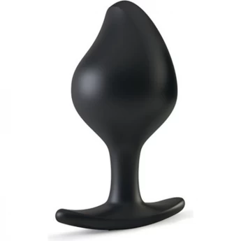 Анальная втулка MYSTIM BUTTPLUG ROCKING FORCE S черная с электростимуляцией (Ист-к импульсов приобретается отдельно)