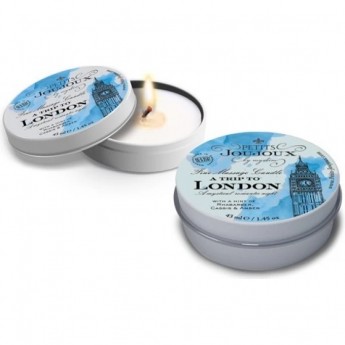 Массажная свеча PETITS JOUJOUX A TRIP TO LONDON ревень, амбра, черная смородина (33 гр.) Массажная свеча PETITS JOUJOUX A TRIP TO LONDON ревень, амбра, черная смородина (33 гр.)